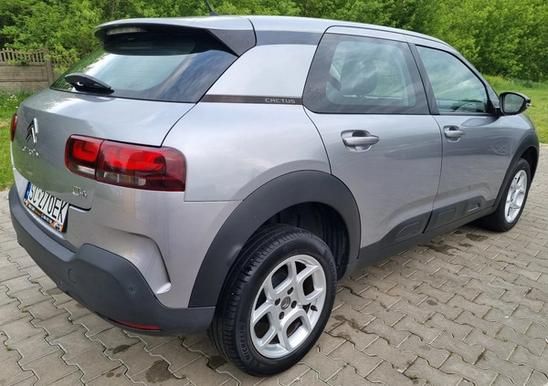 Citroen C4 Cactus cena 45800 przebieg: 154000, rok produkcji 2018 z Częstochowa małe 497